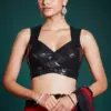 RED & BLACK SAREE